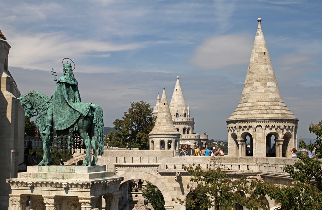 St. Stephen Statue and Fisherman's Bastion